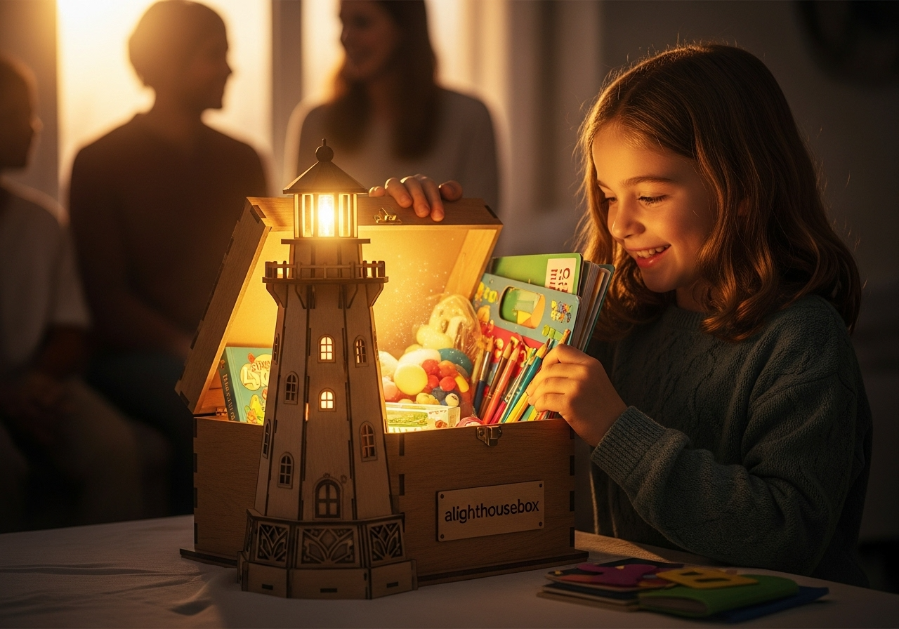 Sponsor a box for a child